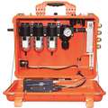 Portable Filtration Panel,  Hansen Couplers,  79 CFM,  4 People Served,  125 psi Pressure