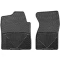 Universal Front Mats: 27.76 in Lg (In.), 17.97 in Wd (In.), Black, 1 Pack Qty
