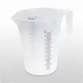Funnel King Measuring Container: 5 L Capacity, Heavy Duty Polypropylene