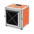 Portable Air Scrubber, Number of Speeds 2, Voltage 120, 60 Hz, Orange