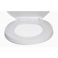 Toilet Seat, Elongated, With Cover, 19" Bolt to Seat Front