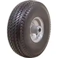 Flat-Free Polyurethane Foam Wheel, 10" Wheel Dia., 225 lb Load Rating