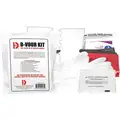 Big D Biohazard Spill Kit: Absorbent\Solidifier, (2) Disposable Gloves, Clear