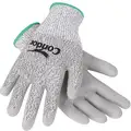 Cut Resistant Gloves,Gray/Gray,