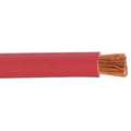 Westward 100 ft. Neoprene Welding Cable with 2 AWG Wire Size and Max. Amps of 94, Red