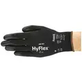 Coated Gloves,XL,Black,