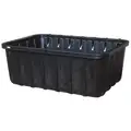 Ultratech Uncovered, Polyethylene Spill Containment Sump; 605 gal. Spill Capacity, Drain Included, Black