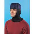 Hot Rods Knit Cap, Universal, Button Adjustment Type, Blue/Black, Covers Ears, Head, Neck, Over The Head