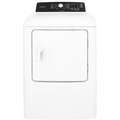 Dryer: 6.7 cu ft Dryer Capacity, Electric, White, 27 in Wd, 42 7/8 in Ht