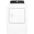 Dryer: 4 cu ft Dryer Capacity, Gas, White, 27 in Wd, 42 7/8 in Ht