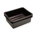 Nesting Container, Brown, 7" H x 21-1/2" L x 17-1/8" W, 1 EA
