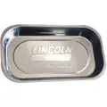 Lincoln Magnetic Tool Tray, Steel, 1-51/64 in. H, 9-1/2 in. L, 5-19/32 in. W