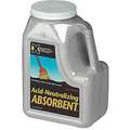 Xsorb Acid Neutralizer: 2 gal Volume Absorbed per Pkg., 8.5 lb Wt, Shaker Bottle, Acids