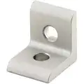 Inside-Corner Bracket: Inside-Corner Bracket, 1 in x 7/8 in x 1 in, For 17/64 in Slot Wd, 10 Series
