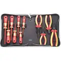 Eclipse Insulated Tool Kit: 11 Pieces, Pliers/Screwdrivers, Bag