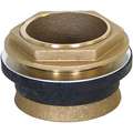 Spud: Fits Universal Fit Brand, For Universal Fit, 1 1/2 in Size, Brass