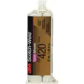 Scotch-Weld Series DP420, Epoxy Adhesive, Dual-Cartridge, 1.69 oz., Off-White, 20 min Work Life