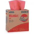 Wypall Dry Wipe: Dispenser Box, Super Heavy Absorbency, Excellent Wet Strength, WYPALL&reg; X80, 5 PK
