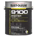 Rust-Oleum Paint Base: Epoxy Mastic, 2-Step System Components, 9100, Safety Orange