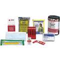 First Aid Kit, Number of Components 25, People Served 5, Red, 6" Height, 3 7/8" Width