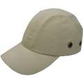 Khaki Inner Shell ABS, Outer Cotton Bump Cap, Fits Hat Size: 6-3/4 to 7-3/8