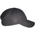 Black Inner Shell ABS, Outer Cotton Bump Cap, Fits Hat Size: 6-3/4 to 7-3/8