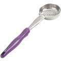 13-5/16"L Stainless Steel No Capacity Perforated Spoodle, Purple
