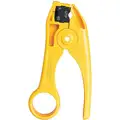 Jonard Tools Cable Stripper: 0.27 in to 0.27 in, RG-59/6/RG-6, For RG-59/RG-6 Cable Designation, Cut, UST-150