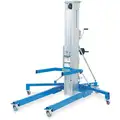 Manual Lift, Manual Push Equipment Lift, 800 lb. Load Capacity, Lifting Height Max.254-1/2"