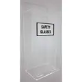 8" x 5-1/2" x 18" Acrylic Eyewear Dispenser, Clear; Holds Up to 25 Pairs