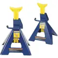 13 x 10-1/2 Ratchet Style Vehicle Stand; Lifting Capacity (Tons): 6, 2 PK