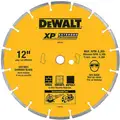 Dewalt DW4740 4-1/2" Dry Diamond Saw Blade, Segmented Rim Type, Application: Masonry