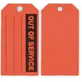 Out Of Service Tag,  100 Pk