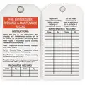 Fire Extinguisher Tag 25 Pk