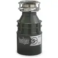 Garbage Disposal, 3/4 HP, 26 oz. Grinding Chamber Capacity, 120 Voltage, 1-1/2" Connection Drain