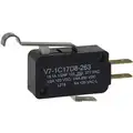 Honeywell 15A @ 240V Lever, Simulated Roller Miniature Snap Action Switch; Series V7