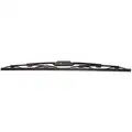 Wiper Blade: 18 in, M6, 1/4 in Pin/3/16 in Pin/9x3 Hook/9x4 Hook/Bayonet, Adapter Included, Front