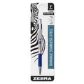 Zebra Pen Ballpoint Pens, Pen Tip 0.7 mm, Barrel Material Plastic, Stainless Steel