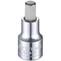 Socket Bit, Insert Length 1/2", Replaceable Insert No, Metric, Tip Size 10 mm, Tip Style Hex