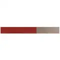 Oralite Reflective Tape: Construction/Emergency Vehicles/Trucks and Trailers, Red/White, 2 in Wd, 18 in Lg