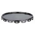 Steel Pail Lid: Gasketed, 12 3/8 in Overall Dia, Black, Steel, UN 1A1/Y1.5/200
