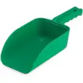 Remco Small Hand Scoop: Green, 32 oz. Capacity, 11 1/2 in Overall L, 4 33/100 in Overall Wd