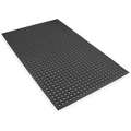 Apex Reversible Drainage Mat, 5 ft. L, 3 ft. W, 5/8" Thick, Rectangle, Black