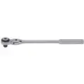 Proto 8-1/2" Steel Hand Ratchet with 3/8" Drive Size and Chrome Finish