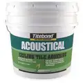 Titebond Construction Adhesive: GREENchoice Acoustical, 1 gal, Pail, Beige