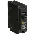 Square D Plug In Circuit Breaker, HOM, Number of Poles 1, 30 Amps, 120/240 VAC, Standard