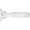 Wall Anchor: Flanged Wall Anchor, #4 to #10 Thread Dia., 1 in Anchor Lg, Plastic, 100 PK