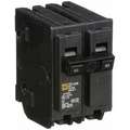 Square D Plug In Circuit Breaker, HOM, Number of Poles 2, 60 Amps, 120/240 VAC, Standard