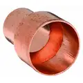 Wrot Copper Reducer, C x C Connection Type, 1/4" x 1/8" Tube Size