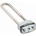 Master Lock Different-Keyed Padlock, Open Shackle Type, 2-3/4" to 5-3/8" Shackle Height, Silver